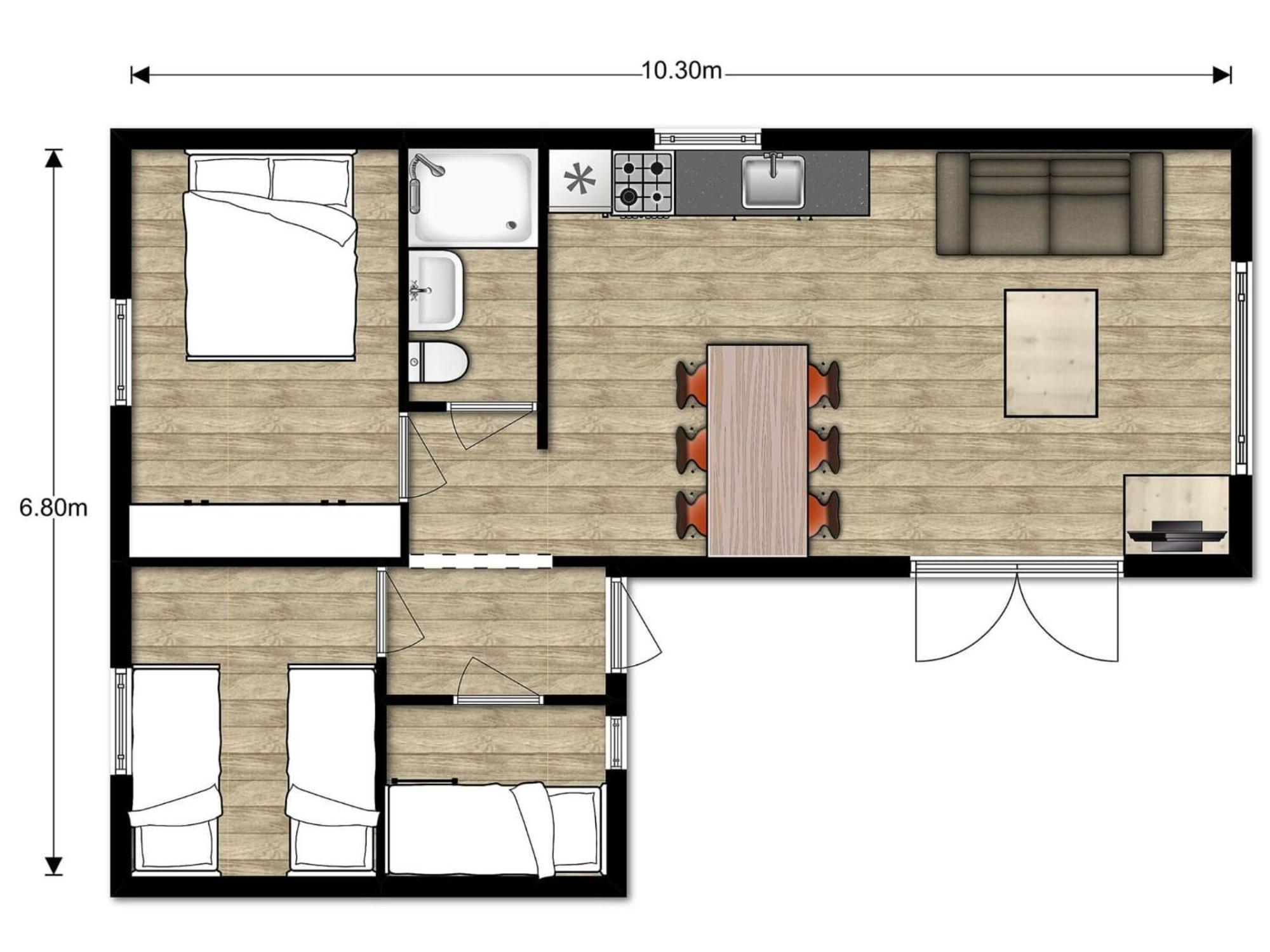 Brand New Chalets At 10 Minutes From The Oosterschelde Heinkenszand Bagian luar foto